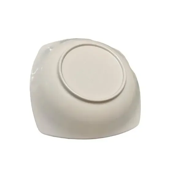 Set of 18 San Remo Melamine Small Sauce Bowls Blue and Yellow Flowers on White - Picture 3 of 4